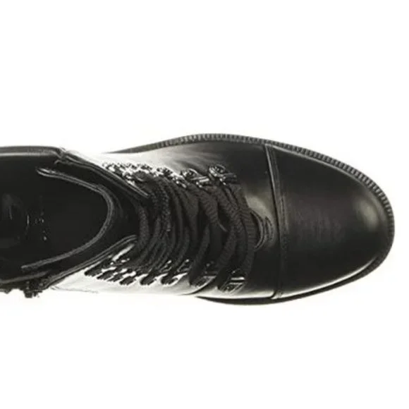 Guess Lug sole combat lace up hiking boots - Picture 12 of 12